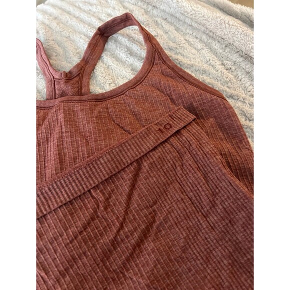 Lululemon Ebb to Street Tank Rustic Clay - Picture 4 of 4